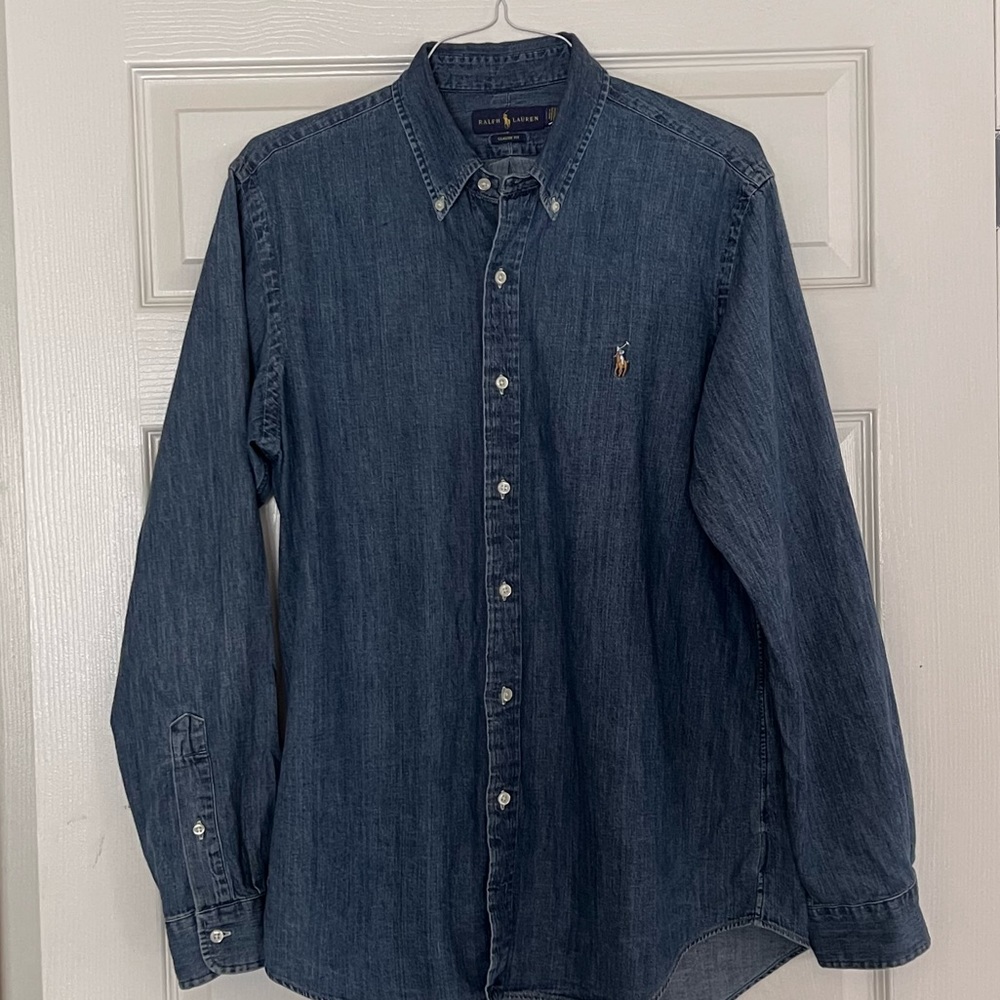 Mens Ralph Lauren Button Down L/S Shirt